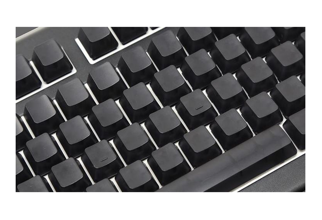 Das Keyboard Key Caps: Modern Font Blank