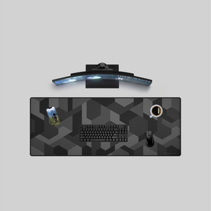 Cyber Shadow Kamo Gaming Desk Mat